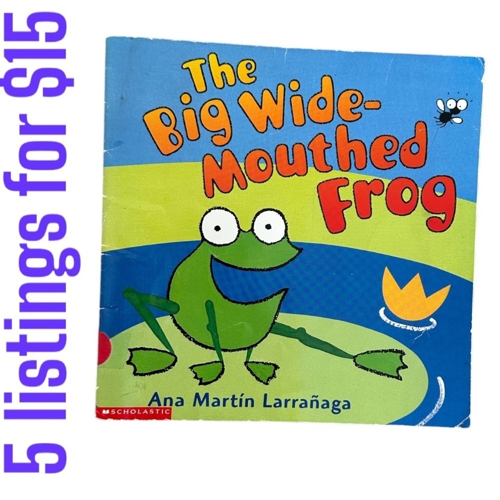 The big wide-mouthed frog children’s
Book by Ana Larrañaga